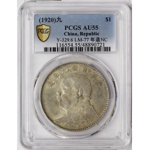 China, 1 Dollar 1920