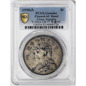 China, 1 Dollar 1920