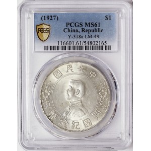 China, 1 Dollar 1927