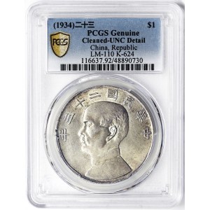 China, 1 Dollar 1934