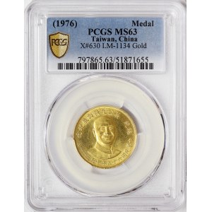 China, Taiwan, Medal 1976