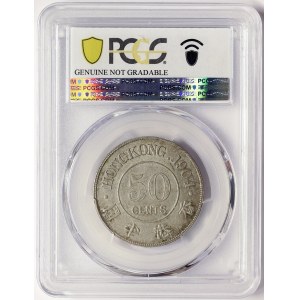 China, Hong Kong, 50 Cents 1904