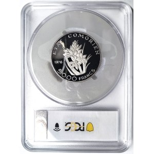 Comoros, 5000 Francs 1976