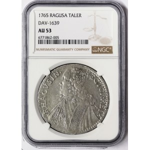 Croatia, Ragusa/Dubrovnik, Republic, Rectoral Taler 1765