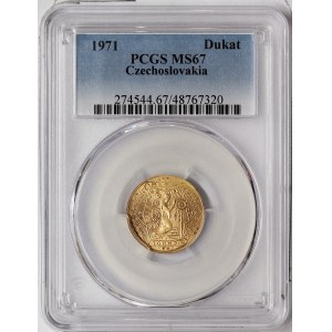 Czechoslovakia, 1 Ducat 1934 (1971)