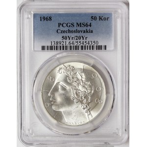 Czechoslovakia, 50 Korun 1968