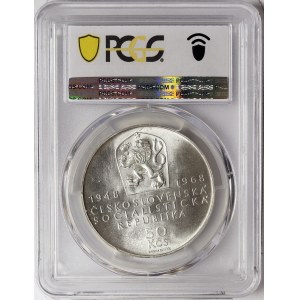 Czechoslovakia, 50 Korun 1968