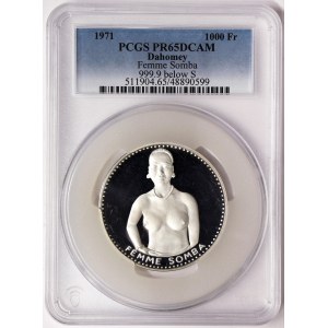 Dahomey, 1.000 Francs 1971