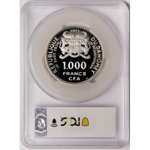 Dahomey, 1.000 Francs 1971