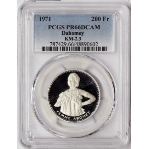 Dahomey, 200 Francs 1971