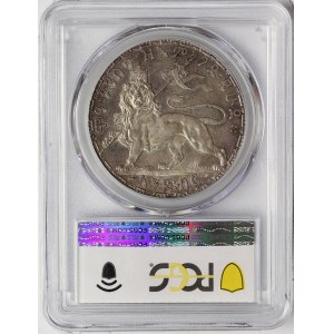 Ethiopia, Menelik II, Birr 1900