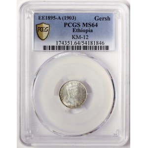 Ethiopia, Menelik II, Gersh 1903, A Paris