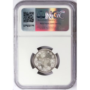 Finland, Russian Occupation, Nicholas II, 1 Markka 1915, S