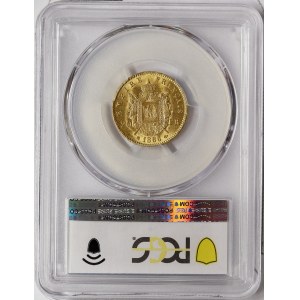 France, Napoleon III, 20 Francs 1866, BB Strasbourg