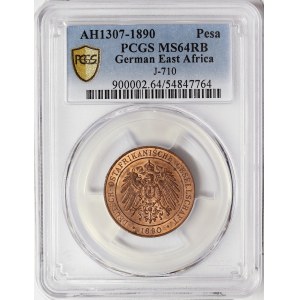 German East Africa, Wilhelm II, 1 Pesa 1890, A Berlin