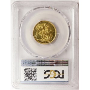 Great Britain, George IV, Sovereign 1821, London