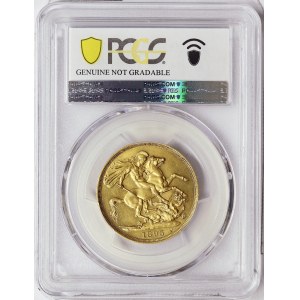 Great Britain, Victoria, 2 Pounds 1893, London