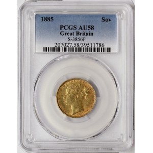 Great Britain, Victoria, Sovereign 1885, London