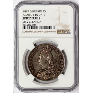 Great Britain, Victoria, 2 Florins 1887, London