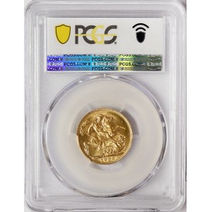 Great Britain, Edward VII, Sovereign 1909, London