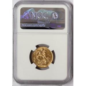 Great Britain, Edward VII, Sovereign 1910, London