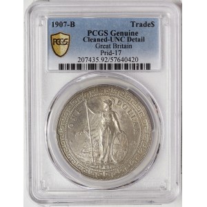 Great Britain, Edward VII, Trade Dollar 1907, Bombay