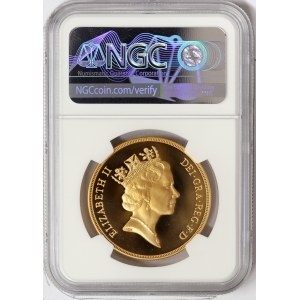 Great Britain, Elizabeth II, 5 Sovereign 1996, London