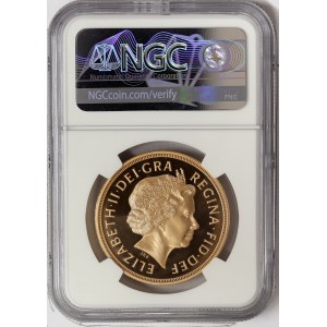 Great Britain, Elizabeth II, 5 Sovereign 2004, London