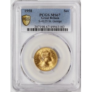 Great Britain, Elizabeth II, Sovereign 1958, London