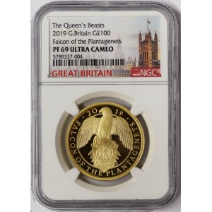 Great Britain, Elizabeth II, 100 Pounds 2019, London