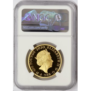 Great Britain, Elizabeth II, 100 Pounds 2020, London