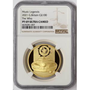 Great Britain, Elizabeth II, 100 Pounds 2021, London