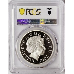 Great Britain, Elizabeth II, 5 Pounds 2001, London