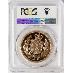 Great Britain, Elizabeth II, 5 Pounds 2002, London