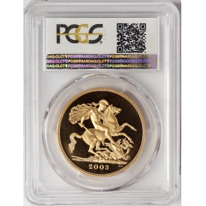 Great Britain, Elizabeth II, 5 Pounds 2003, London