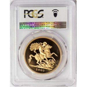 Great Britain, Elizabeth II, 5 Pounds 2003, London