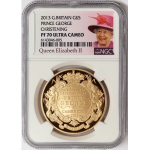 Great Britain, Elizabeth II, 5 Pounds 2013, London