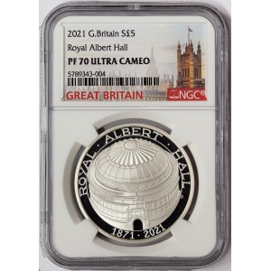 Great Britain, Elizabeth II, 5 Pounds 2021, London