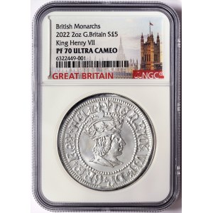 Great Britain, Elizabeth II, 5 Pounds 2022, London