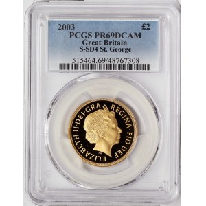 Great Britain, Elizabeth II, 2 Pounds 2003, London