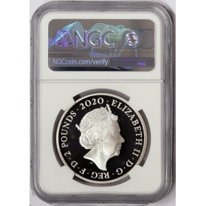 Great Britain, Elizabeth II, 2 Pounds Elton John 2020, London