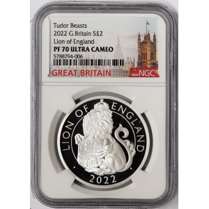 Great Britain, Elizabeth II, 2 Pounds 2022, London