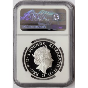 Great Britain, Elizabeth II, 2 Pounds 2022, London