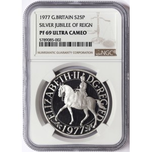 Great Britain, Elizabeth II, 25 New Pence 1977, London