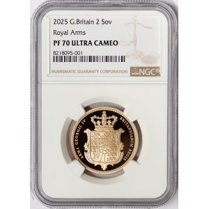Great Britain, Charles III, 2 Sovereign 2025, London