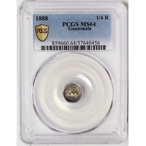 Guatemala, 1/4 Real 1888