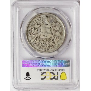 Guatemala, 1 Peso 1882