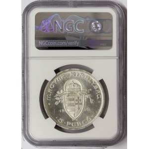 Hungary, 5 Pengo 1938, Budapest