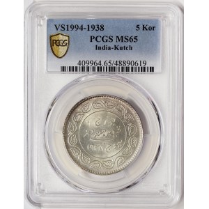 India, Kutch, George VI, 5 Kori 1938