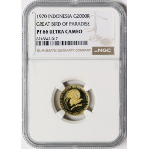 Indonesia, 2.000 Rupiah 1970